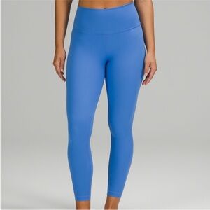 (Lululemon Blue Nile Wunder Train High-Rise 25" Everlux Legging, NWT, Size 4